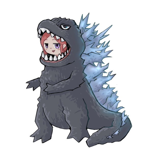 ゴジラの着ぐるみ