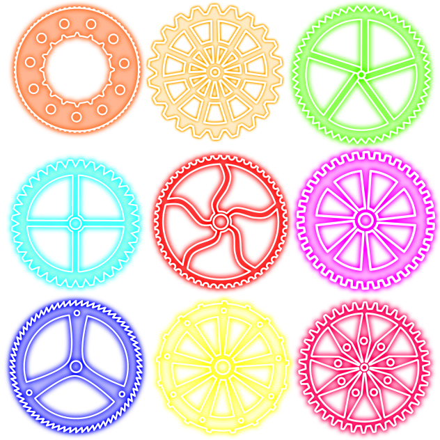 neon gears