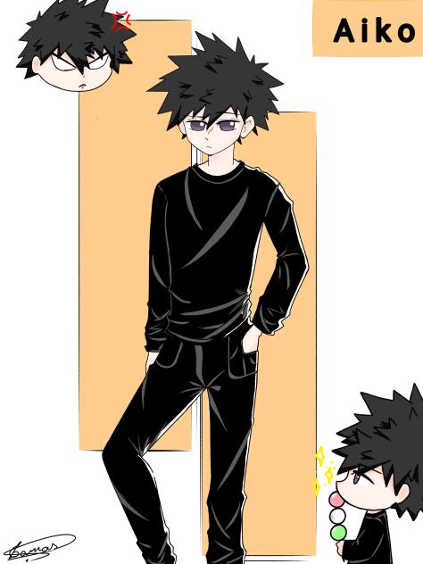 dibujo personaje inventado
