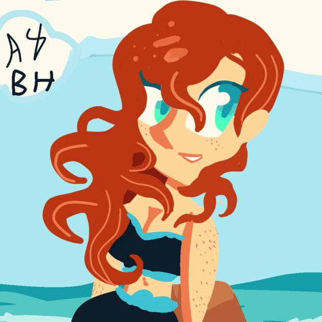 red head girl
