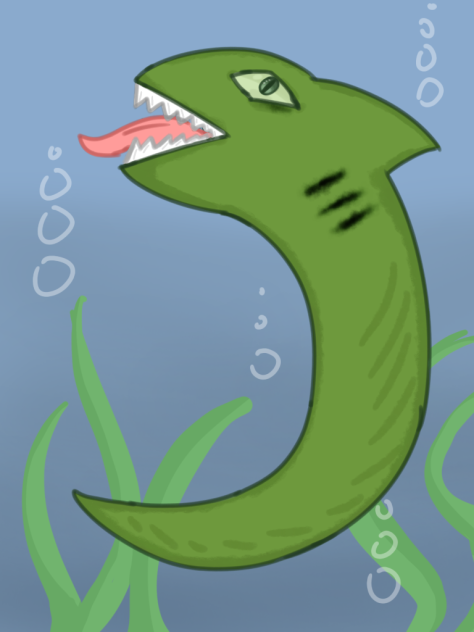 monster fish from bfdi