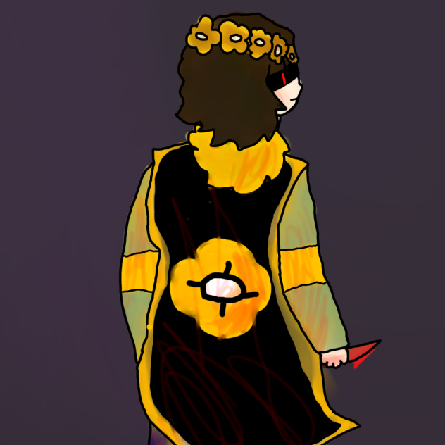 a random chara au i drew