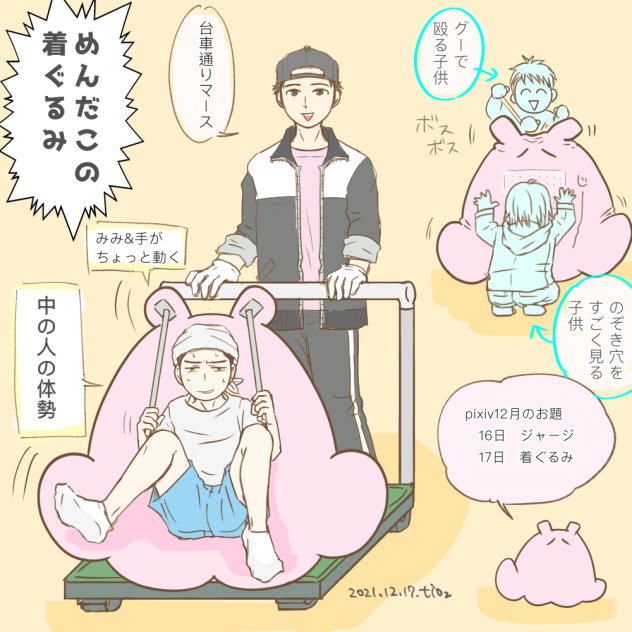 pixivお題 ジャージ 他
