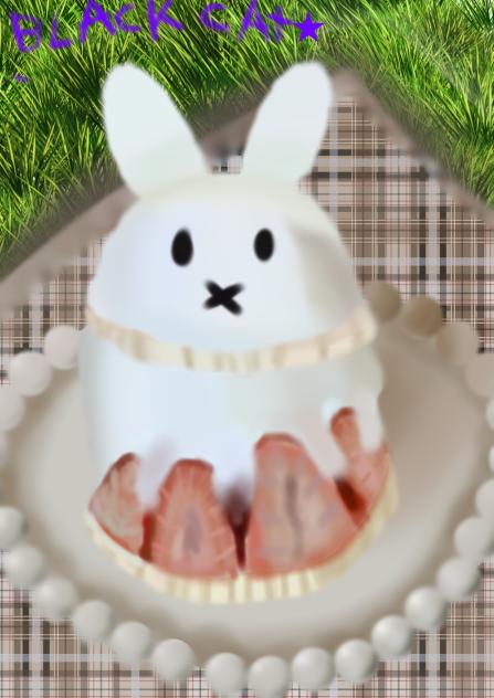 cute icecream bunny 🐇