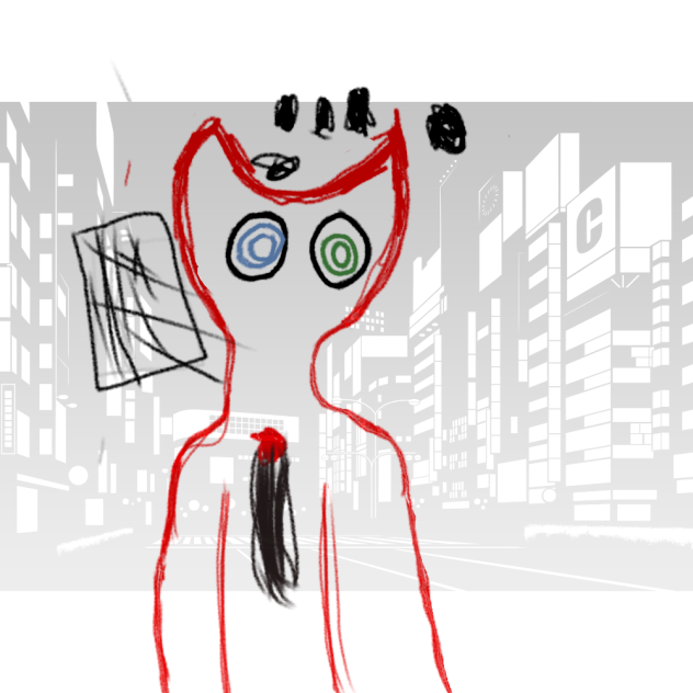 the ink creature - ibisPaint