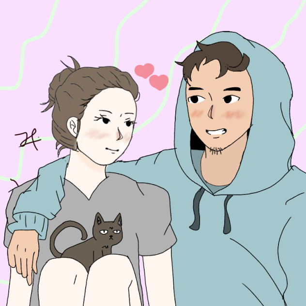 cute couple - ibisPaint