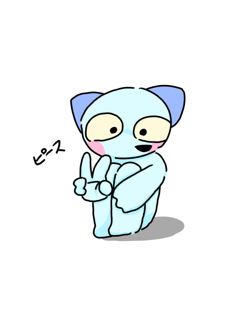 ピース（ねこのティーチくん）