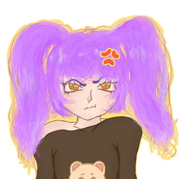 Angry girl - ibisPaint