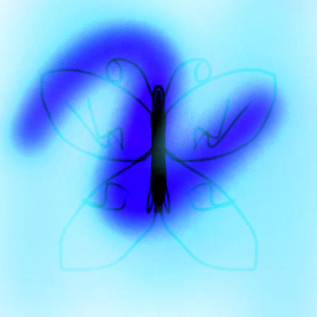 Playing around with betadine brush