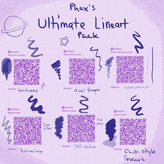 Lineart Brushpack