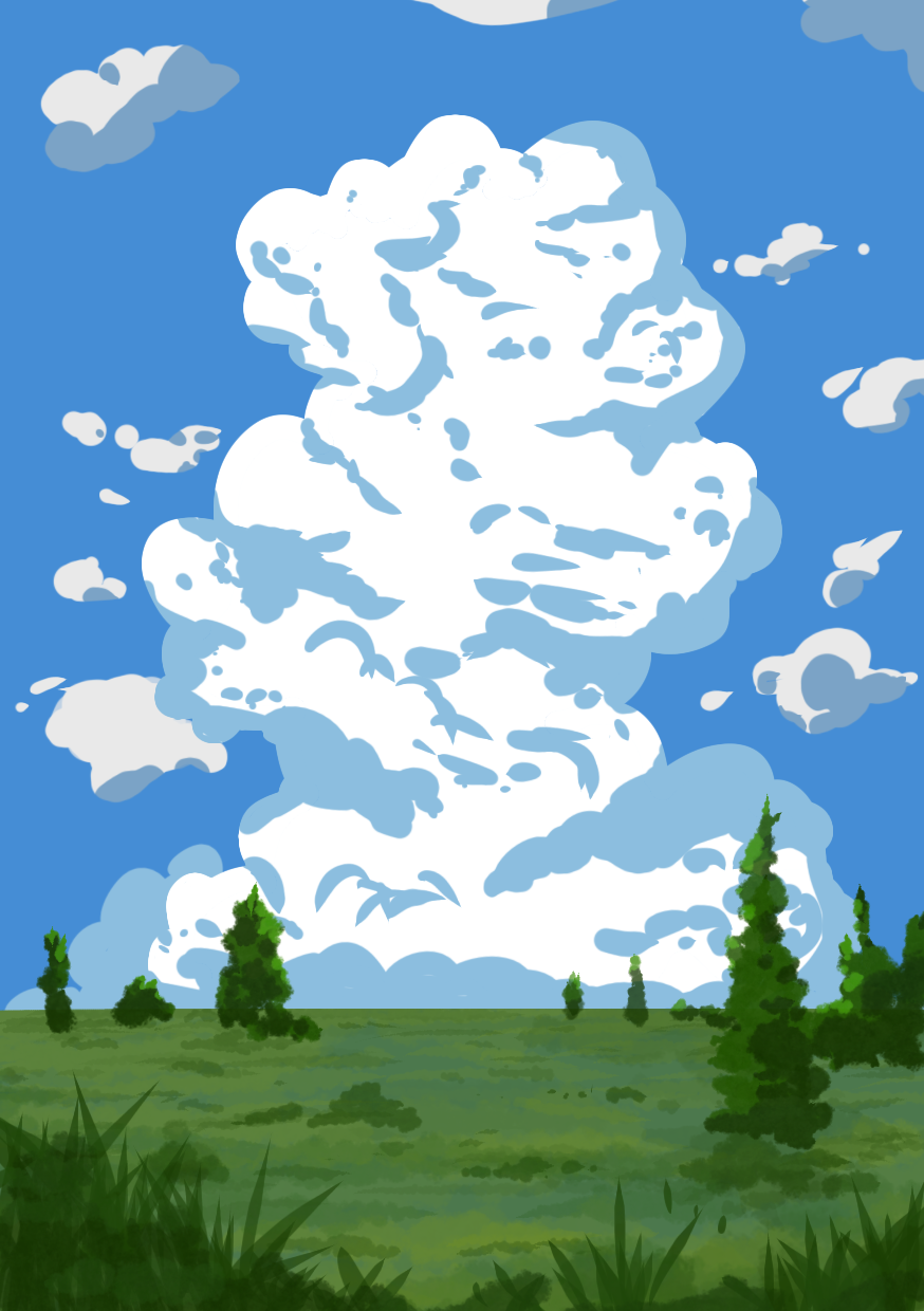 Cloud exercise - ibisPaint