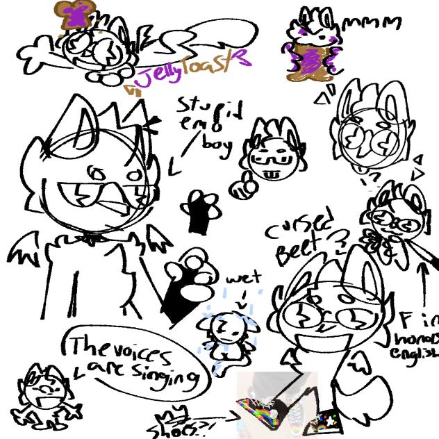 Beet doodles🐾💚🤎