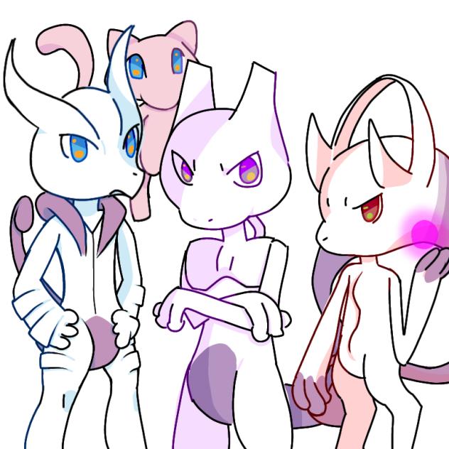 mewtwos and mew