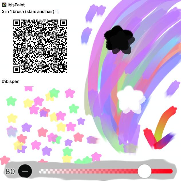 Cute brush 2 in 1 - ibisPaint