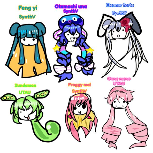 Bored so here’s underrated vocaloids