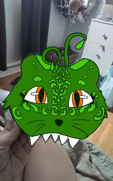 my new mask, PERIDOT!!!