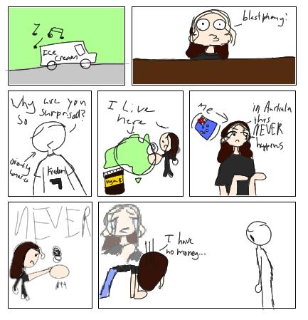 this literally happened today (T-T)