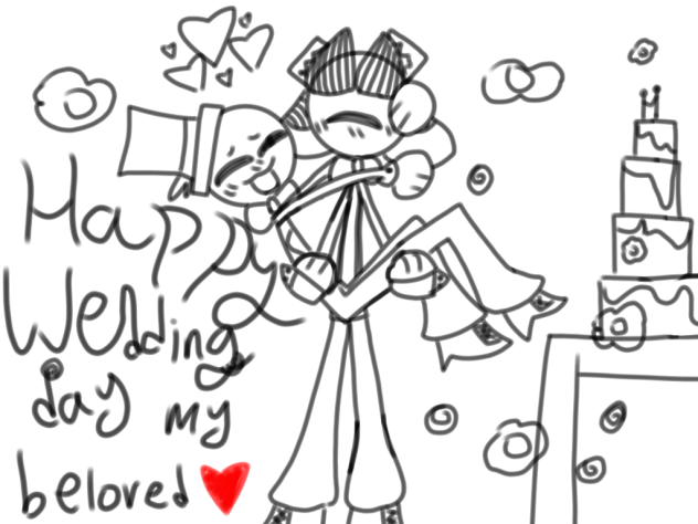 Welcome to me and shrugs wedding!