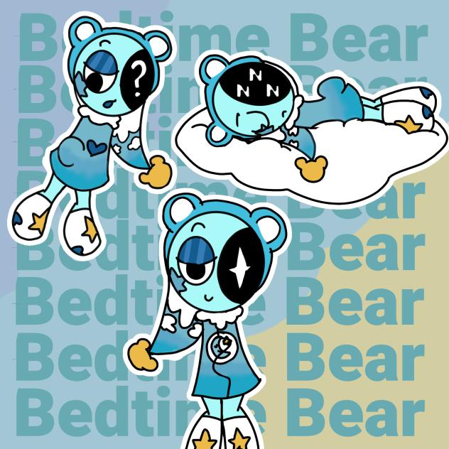 Care bear Astro Fan art