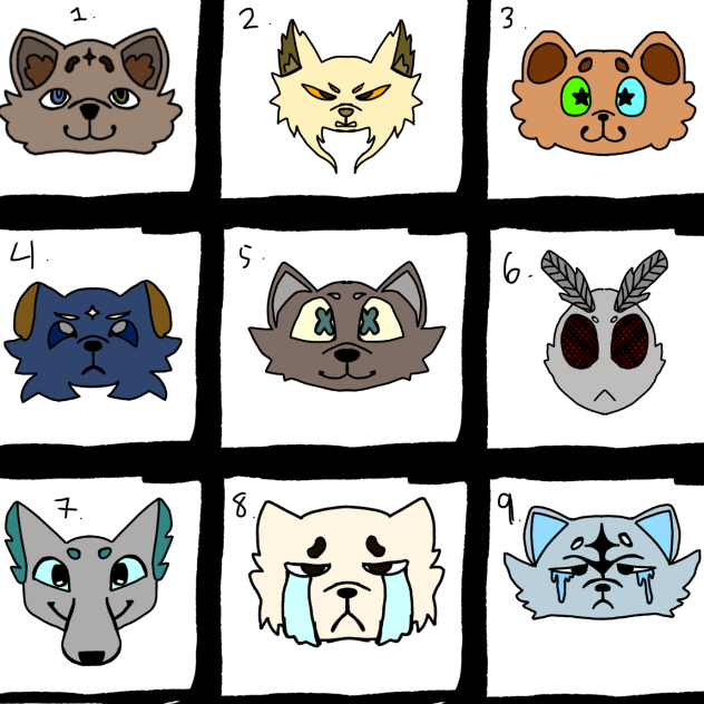 Therian mask ideas!!
