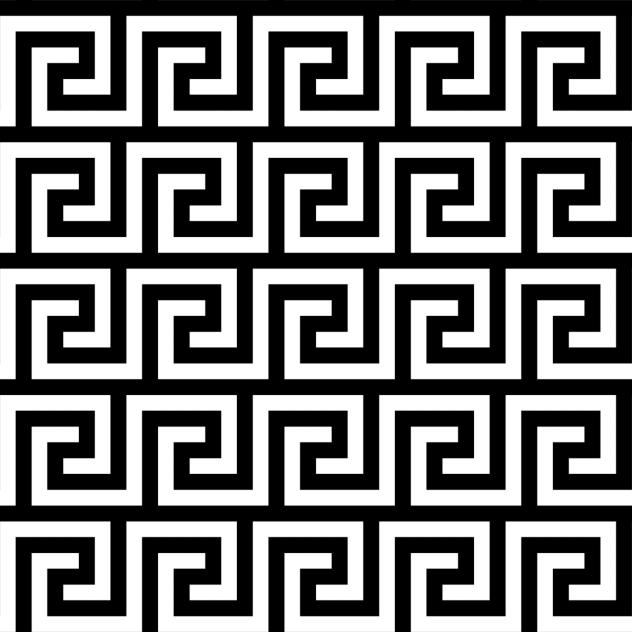 Greek key pattern 1 a