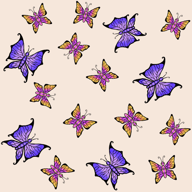 Butterfly Background 1(a)