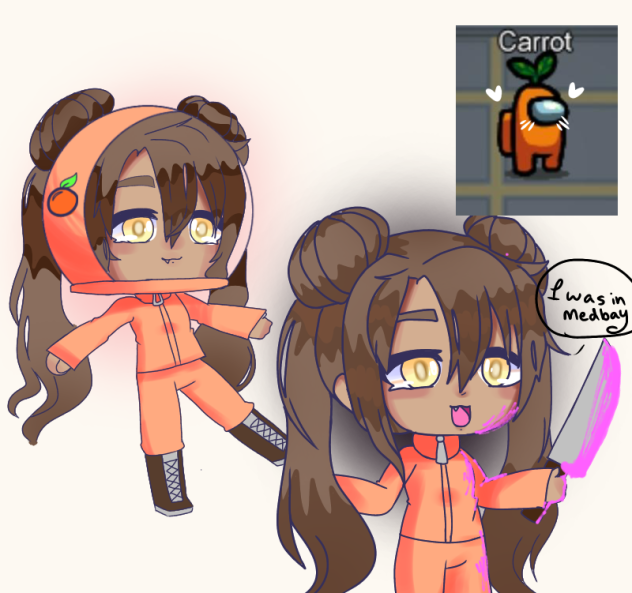 Among us Gacha life oc