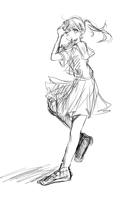 私の決めポーズ！