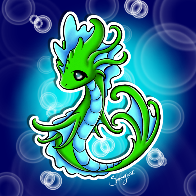 Dragon Elemental Água