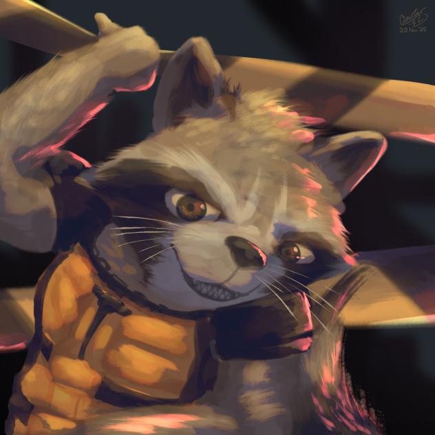 Day 12 - Rocket Raccoon