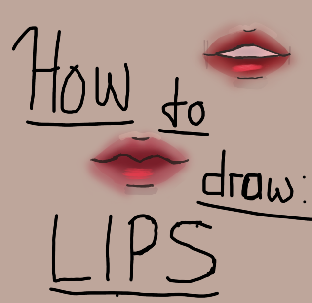 How to draw LIPS ibisPaint
