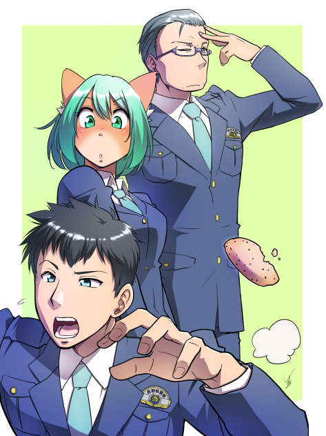テワタサナイーヌ✖︎けいさつのおにーさん