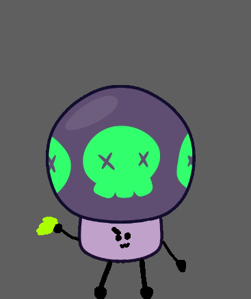 Poison mushroom