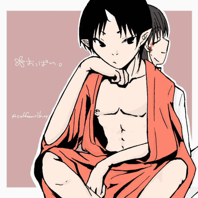 鬼白ワンドロ  おっぱい