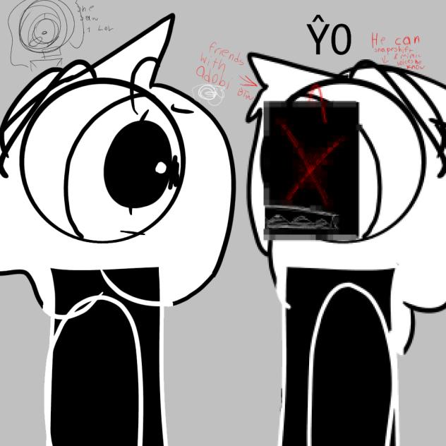 Clara sees file101 shapeshifting as her