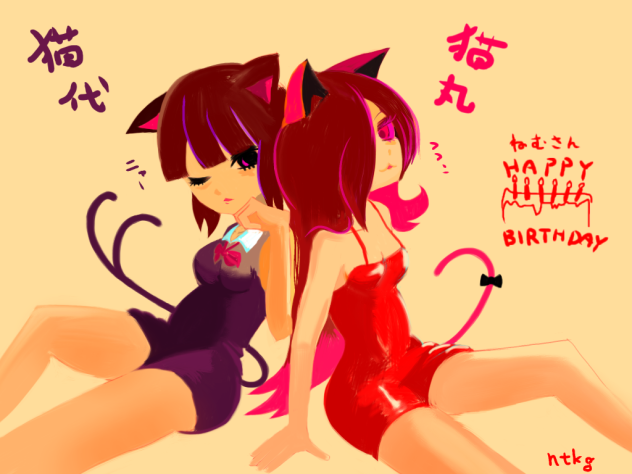 猫代と猫丸