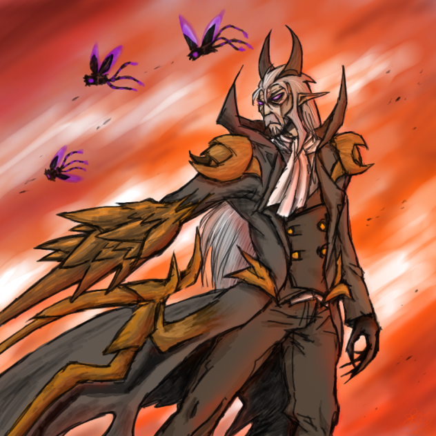 【擬人化】焔の中