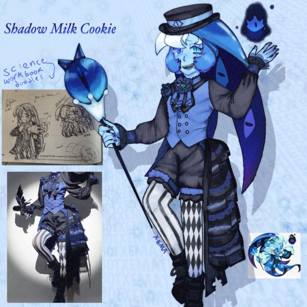 Victorian Shadow Milk Cookie