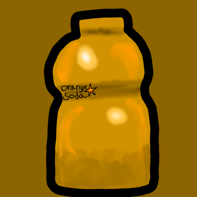 Orange soda from a roblox game.