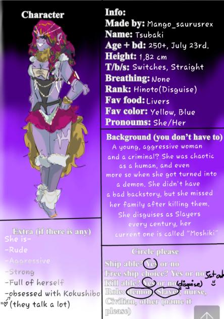 Teajun34's character sheet 2🥭