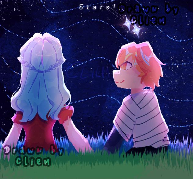 𝙣𝙞𝙜𝙝𝙩 𝙨𝙠𝙮 — - ibisPaint