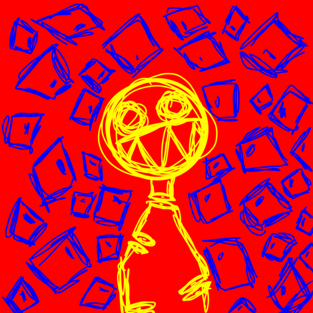more eyestrain art 😨😨