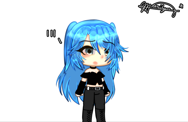 editing my gacha ocs (second time)