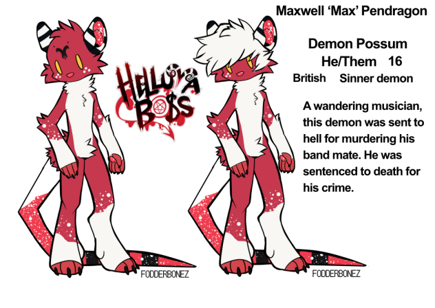 Imp inspired Possum demon