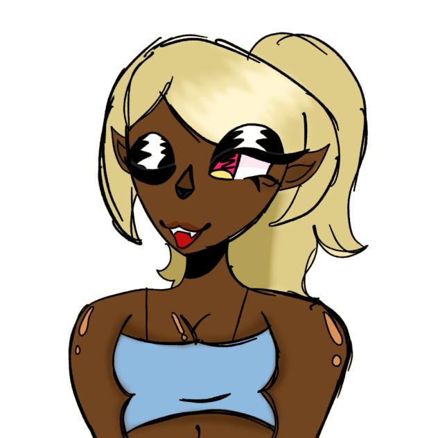 cute elf 🧝🏾‍♀️