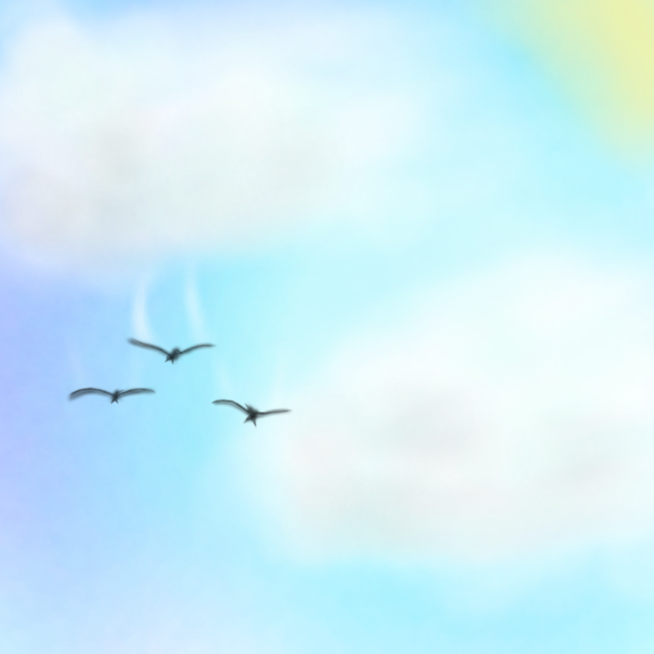 cloudy sky - ibisPaint