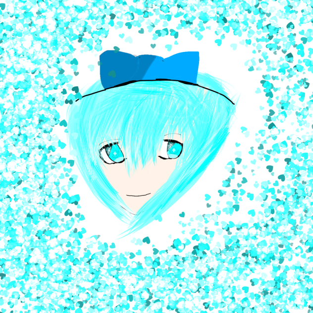 blue girl 💙🦋🔵🔹🩵🖌️🫐🧵🚙