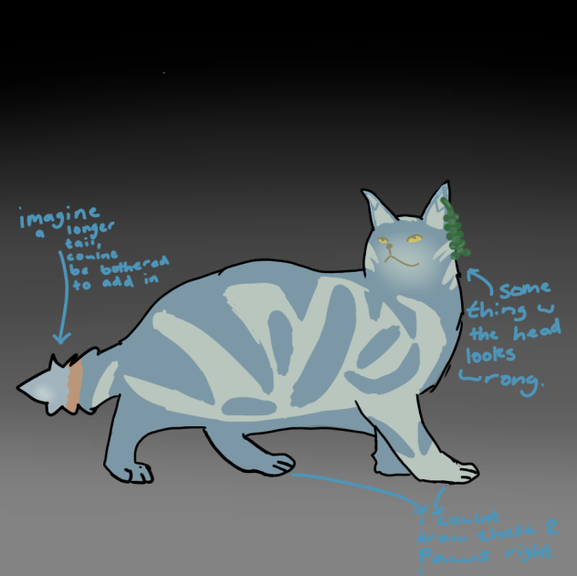 unfinished cat 2 - ibisPaint