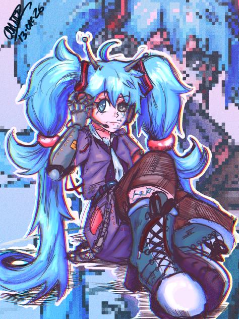Miku if she was in my oc world