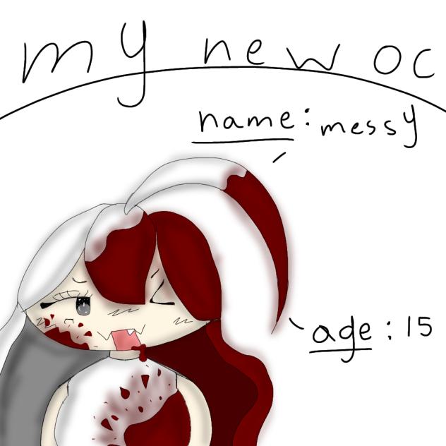 new oc!!💋🔪🍷